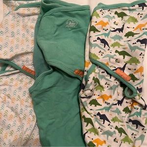 SwaddleMe bundle green dinosaur